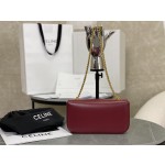 CELINE 𝑻𝒓𝒊𝒐𝒎𝒑𝒉𝒆 Chain Underarm Bag Model: 197993