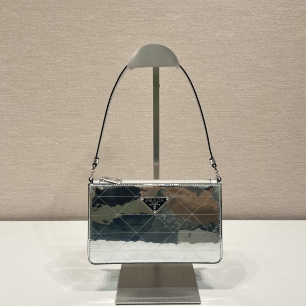 Prada rhombic mirror underarm bag 🎉1BC155