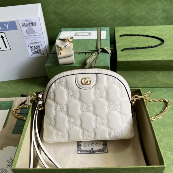 GUCCI matelasse leather shoulder bag model: 702229