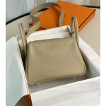 mini lindy trench coat gray gold buckle