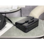 CELINE Embossed Small Black 𝗯𝗼𝘅 Model: 199223