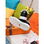 Hermes Couple Style Fury Kelly Button Casual Shoes