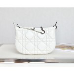 Dior Mini Tulip Bag White
