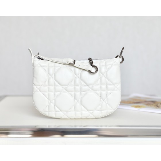 Dior Mini Tulip Bag White