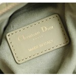 Dior Mini Tulip bag gray green