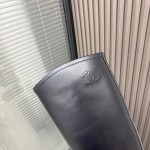 CHANEL Side Diamond Knight Boots