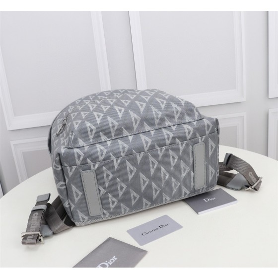 Dior Rider Backpack Model: 1ESBA088 (Grey Cowhide)