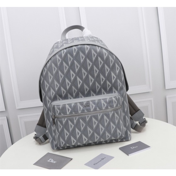 Dior Rider Backpack Model: 1ESBA088 (Grey Cowhide)
