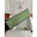 Kelly danse II 22cm evercolor calfskin avocado green silver buckle