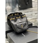 SAINT LAURENT  V型绗缝迷你水桶包型号：631052