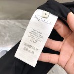 McQueen Round Neck Short Sleeve T-shirt