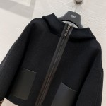 FENDI three-dimensional logo sports jacket