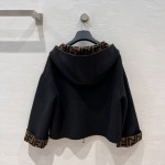 FENDI three-dimensional logo sports jacket