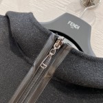 FENDI three-dimensional logo sports jacket