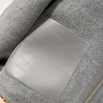 FENDI three-dimensional logo sports jacket