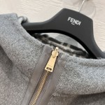 FENDI three-dimensional logo sports jacket