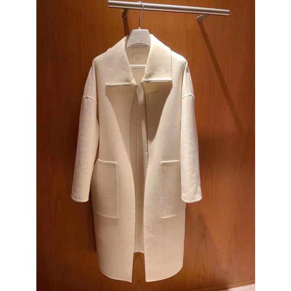 Hermes Cashmere Coat Q13 (Please consult customer service to confirm the size before placing an order for a customized version)
