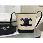 CELINE Canvas Small Bucket Model: 198243