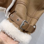 Celine leads the motorcycle model with fur and fur in one