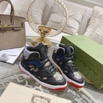 Gucci High Top Basketball Shoe Couple Style