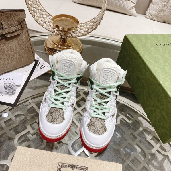 Gucci High Top Basketball Shoe Couple Style
