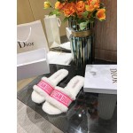 Dior flat bottom flip flops