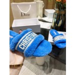 Dior flat bottom flip flops