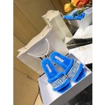 Dior flat bottom flip flops