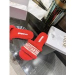 Dior flat bottom flip flops