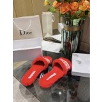 Dior flat bottom flip flops
