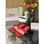 Dior flat bottom flip flops