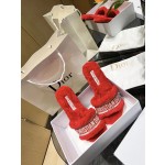 Dior flat bottom flip flops