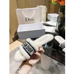 Dior flat bottom flip flops