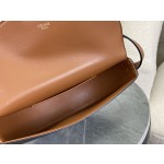 CELINE Embossed Half Moon Saddle Model: 111233