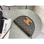 CELINE Embossed Half Moon Saddle Model: 111233
