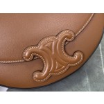 CELINE Embossed Half Moon Saddle Model: 111233