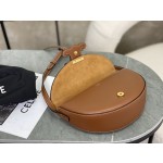 CELINE Embossed Half Moon Saddle Model: 111233