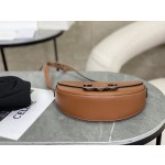 CELINE Embossed Half Moon Saddle Model: 111233