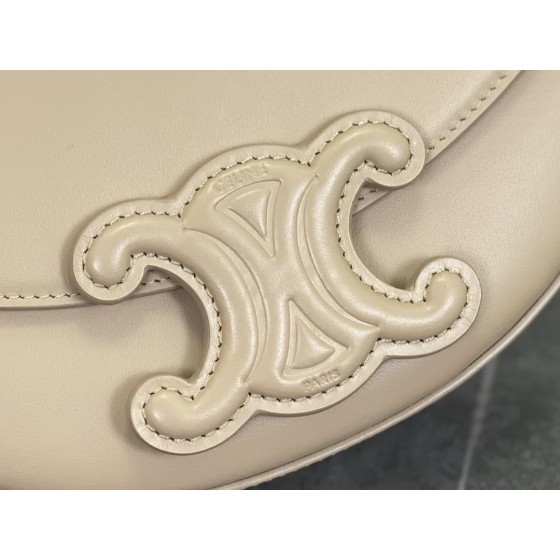 CELINE Embossed Half Moon Saddle Model: 111233