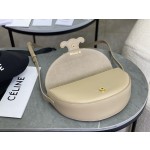 CELINE Embossed Half Moon Saddle Model: 111233