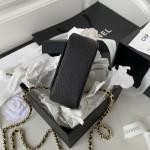 CHANEL 22K's popular black gold flap bag part AP3134