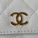 CHANEL 22K's popular black gold flap bag part AP3135