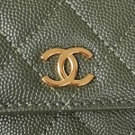 CHANEL 22K's popular black gold flap bag part AP3135