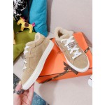 Hermes Couple Style Fury Kelly Button Casual Shoes