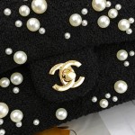 𝗖𝗛𝗔𝗘𝗡𝗟𝗟22c New Pearl Flap Bag