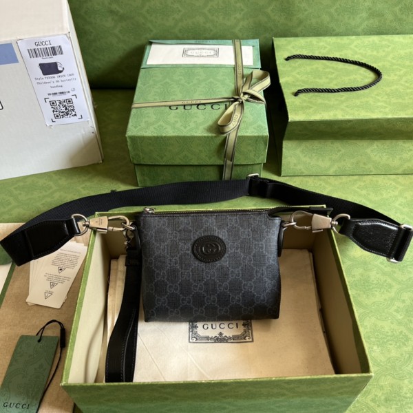 GUCCI interlocking double G messenger bag model: 723306