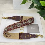 Dior Burgundy Roman Shoulder Strap