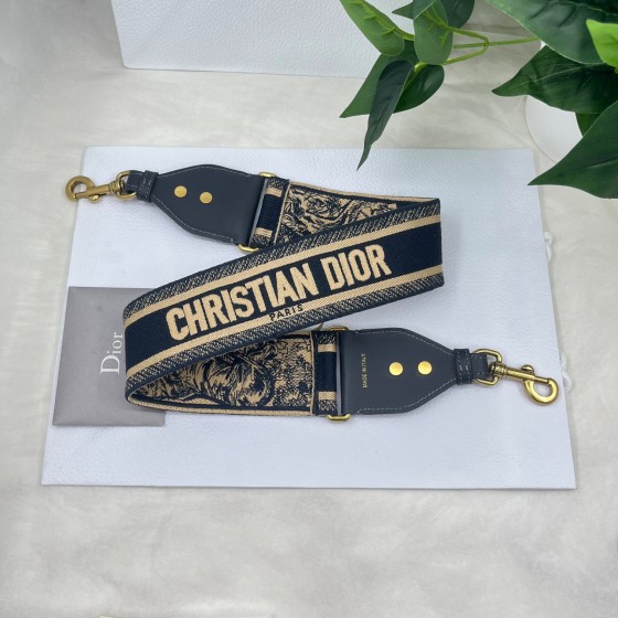 Dior tiger blue shoulder strap