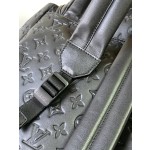 Louis Vuitton top original single replica M43680 full leather embossed backpack