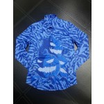 Givenchy full body tiger print paired with the latest quirky pumpkin head bird print